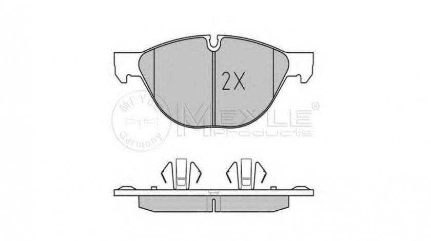 Set placute de frana BMW X6 (E71, E72) 2008-2016 #2 0252417219