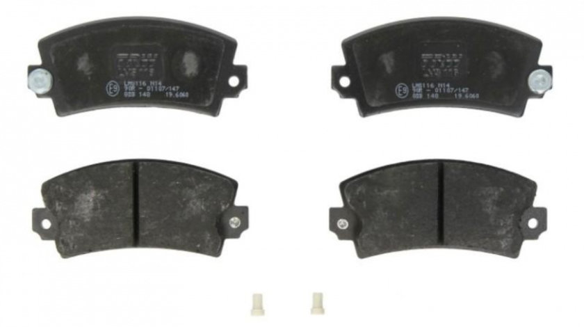 Set placute de frana Dacia 1300 1972-1983 #3 0000000791440