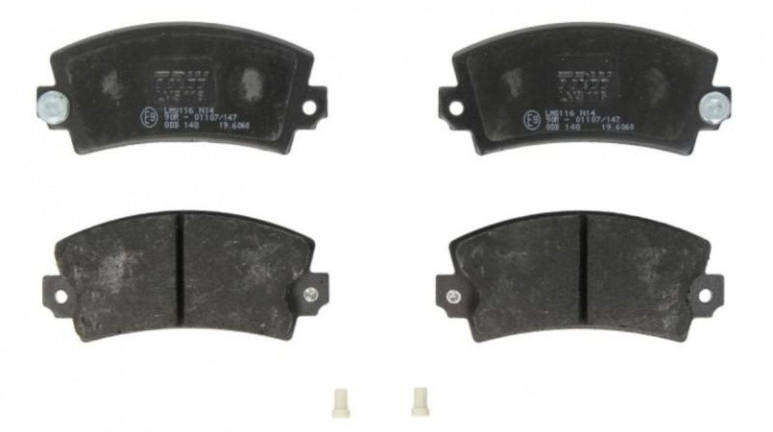 Set placute de frana Dacia 1410 limuzina 1985-1998 #3 0000000791440