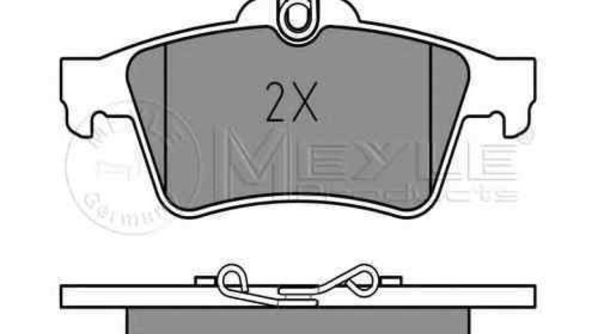 Set placute de frana FORD FOCUS C-MAX MEYLE 025 241 3716/PD