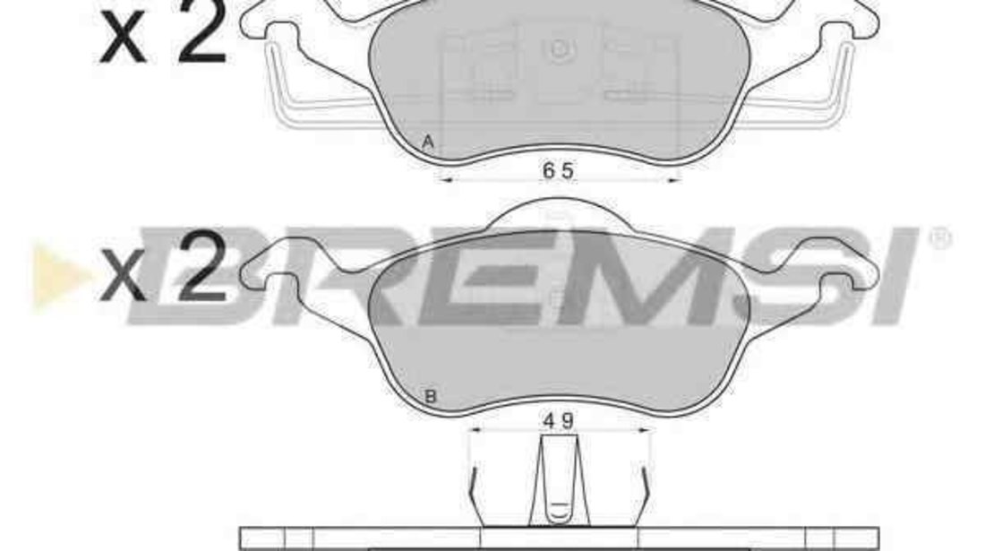 Set placute de frana FORD FOCUS combi (DNW) FORD 1 763 301