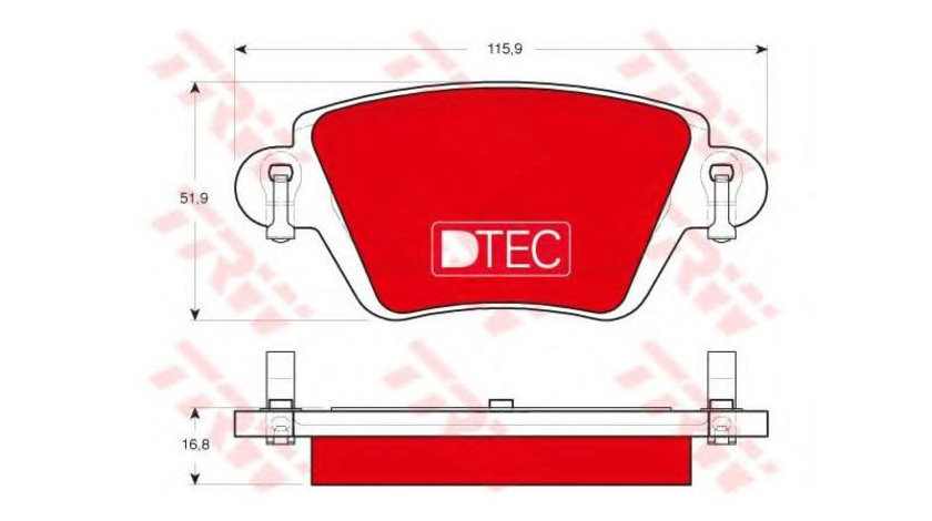 Set placute de frana Ford MONDEO Mk III combi (BWY) 2000-2007 #2 0252355717