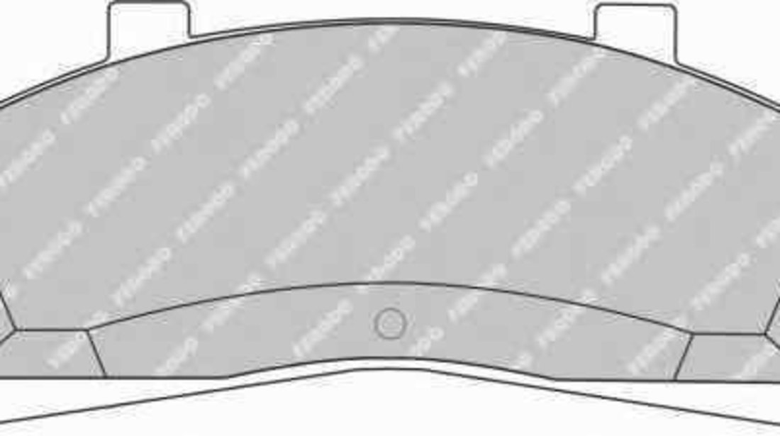 Set placute de frana FORD USA EXPLORER UN46 FERODO FDB1129