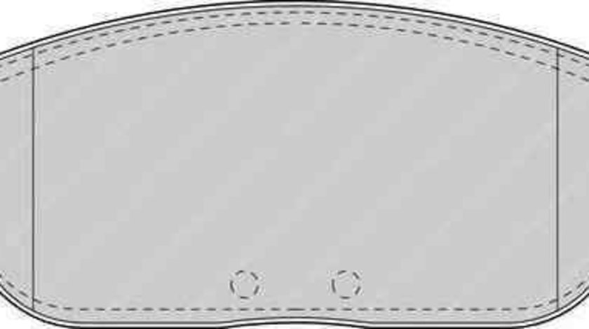 Set placute de frana JAGUAR S-TYPE (CCX) FERODO FDB1485