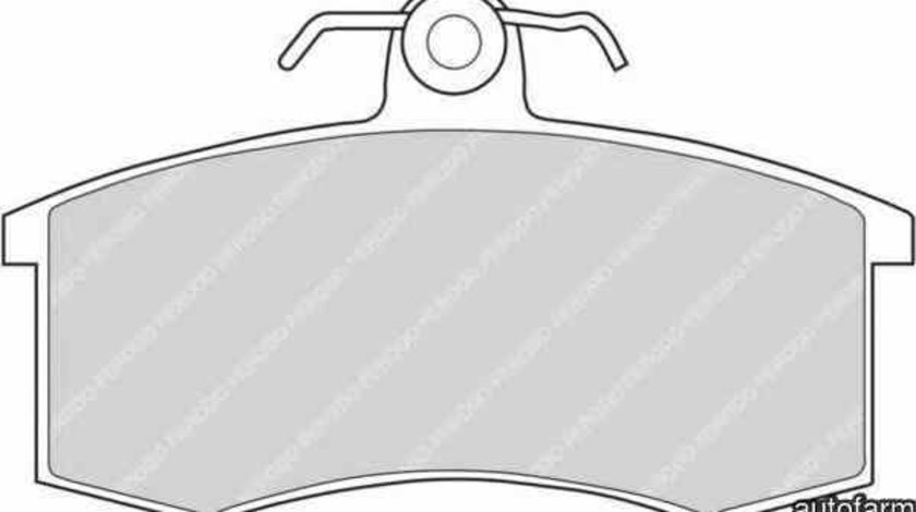 Set placute de frana LADA KALINA hatchback 1119 FERODO FDB527