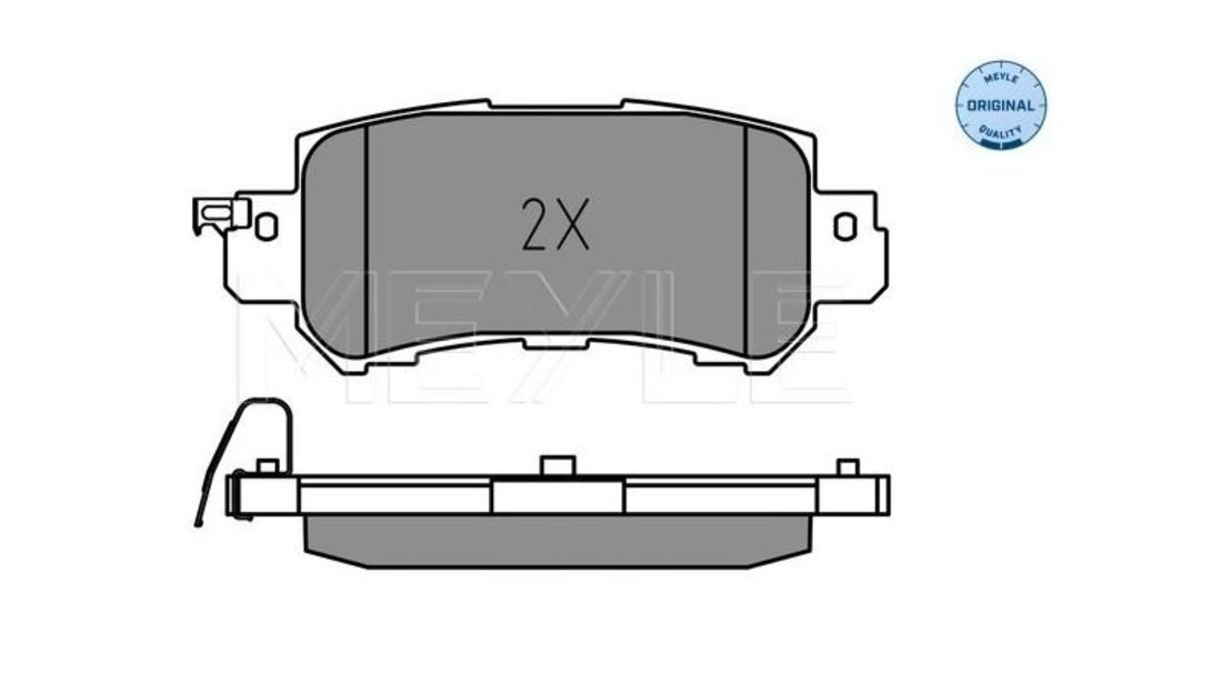 Set placute de frana Mazda CX-3 (2015->)[DK] #2 150700