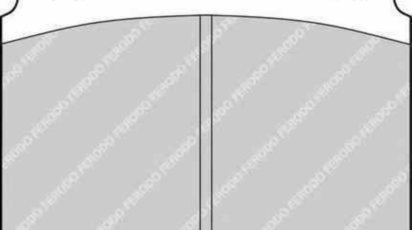 Set placute de frana MERCEDES-BENZ S-CLASS W108 W109 FERODO FDB11