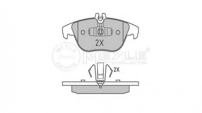 Set placute de frana Mercedes E-CLASS cupe (C207) 2009-2016 #2 0054204920