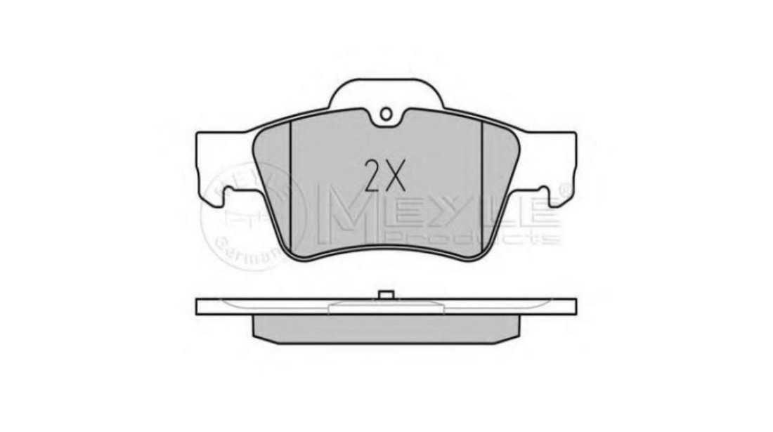 Set placute de frana Mercedes E-CLASS (W212) 2009-2016 #2 0004230230