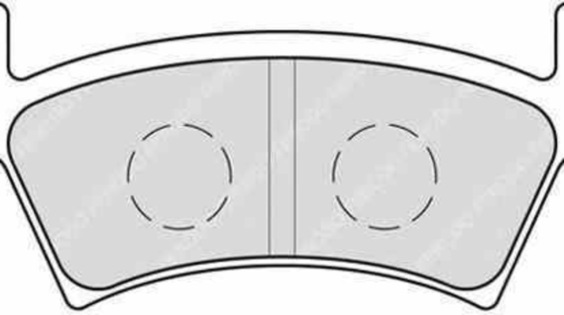 Set placute de frana Producator FERODO FDB4386