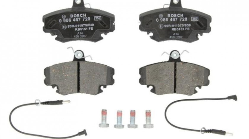 Set placute de frana Renault 18 caroserie 1979-1986 #3 05P349