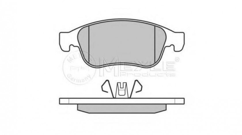 Set placute de frana Renault MEGANE CC 2010- #2 0252491418PD