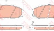 Set placute de frana ROEWE SAIC W5 TRW GDB3297
