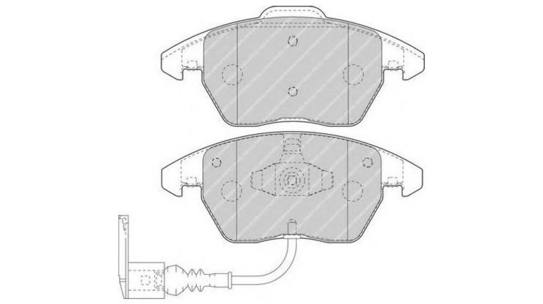 Set placute de frana Skoda FABIA 2006-2014 #3 0986424797