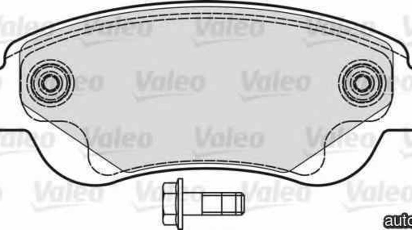 Set placute de frana TOYOTA AYGO PAB4 KGB4 VALEO 598718