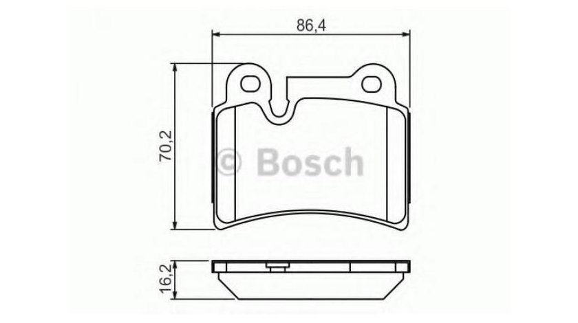 Set placute de frana Volkswagen VW TOUAREG (7LA, 7L6, 7L7) 2002-2010 #2 05P1380