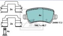 Set placute de frana VOLVO V60 ATE 13.0470-2736.2