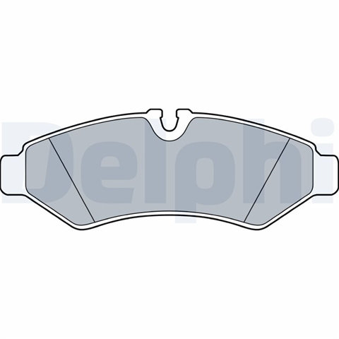 Set Placute Delphi Mercedes-Benz LP3549