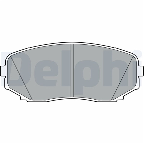 Set Placute Delphi Mitsubishi LP3399