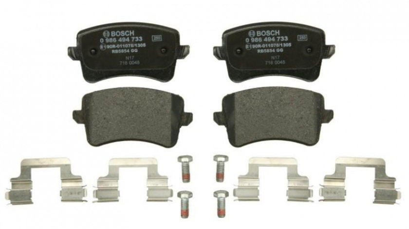 Set placute frana Audi AUDI A4 (8K2, B8) 2007-2016 #2 0986494254