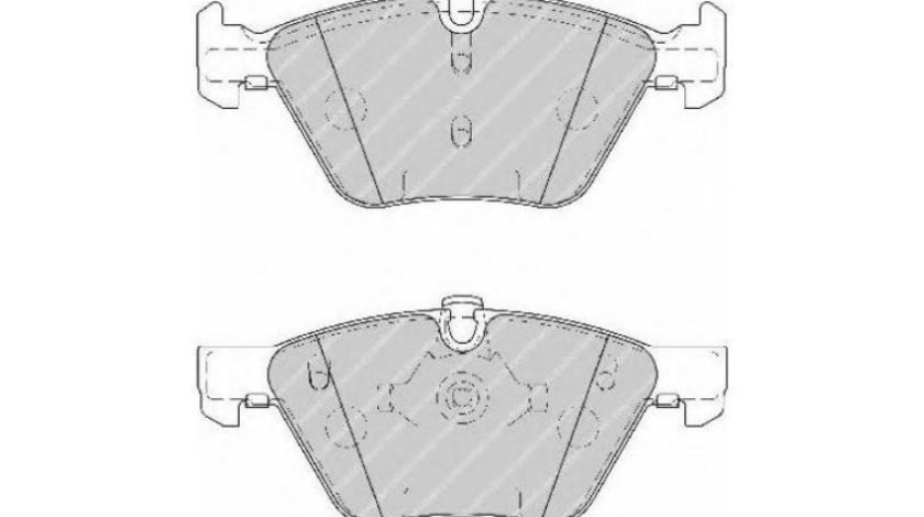 Set placute frana BMW 3 (E90) 2005-2011 #3 0986424764