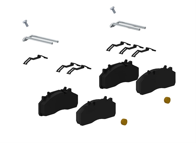 Set Placute Frana Cu Accesorii Wabco Paccar 12999737VT