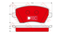 Set placute frana Dacia DOKKER 2012-2016 #2 025239...