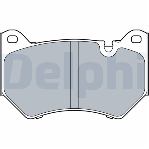 Set Placute Frana Delphi Audi LP3511