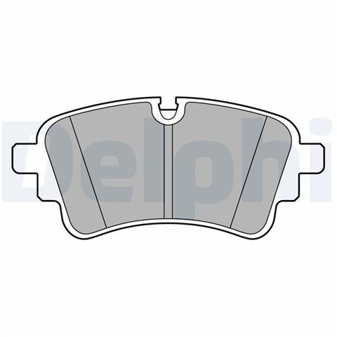 Set Placute Frana Delphi Audi LP3670