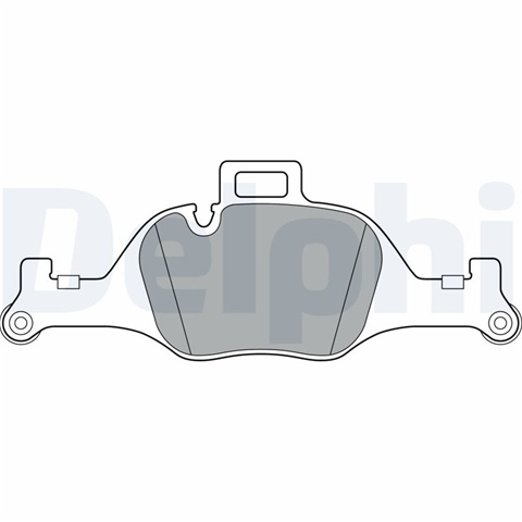 Set Placute Frana Delphi Bmw LP3299