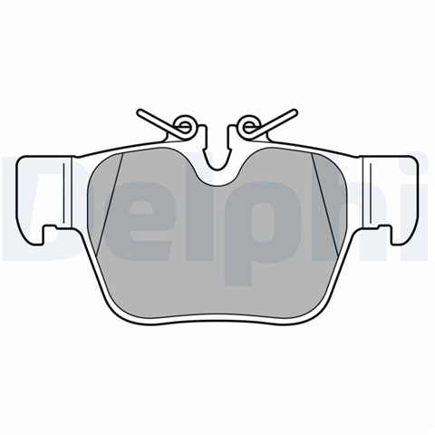 Set Placute Frana Delphi Bmw LP3598