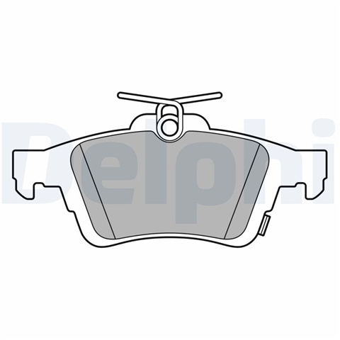 Set Placute Frana Delphi Ford LP3600