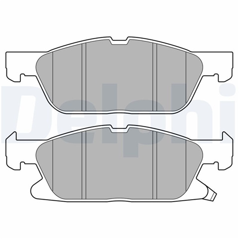 Set Placute Frana Delphi Ford LP3643