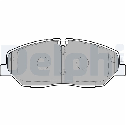 Set Placute Frana Delphi Hyundai LP3293