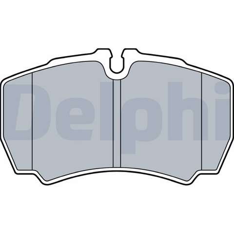 Set Placute Frana Delphi Iveco LP3573