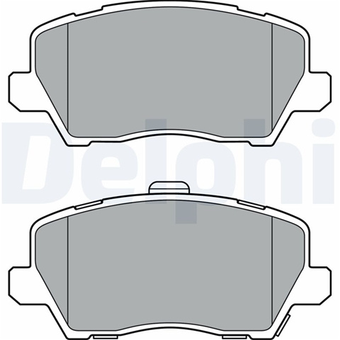 Set Placute Frana Delphi Kia LP3363