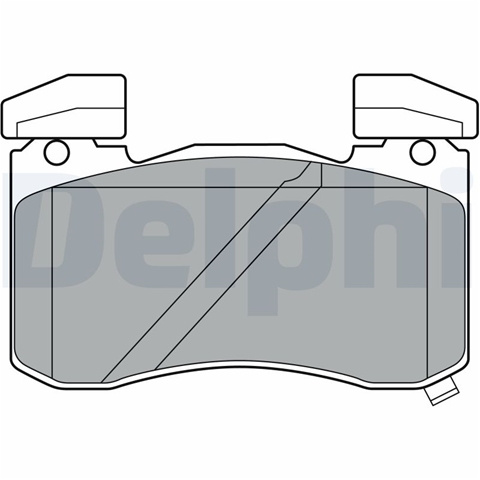 Set Placute Frana Delphi Kia LP3396