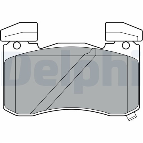 Set Placute Frana Delphi Kia LP3396