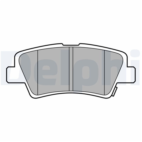 Set Placute Frana Delphi Kia LP3587