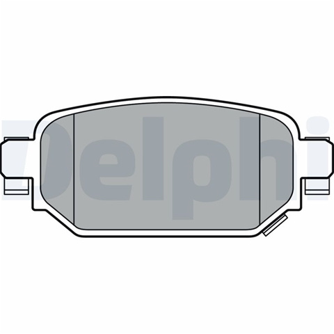 Set Placute Frana Delphi Mazda LP3393