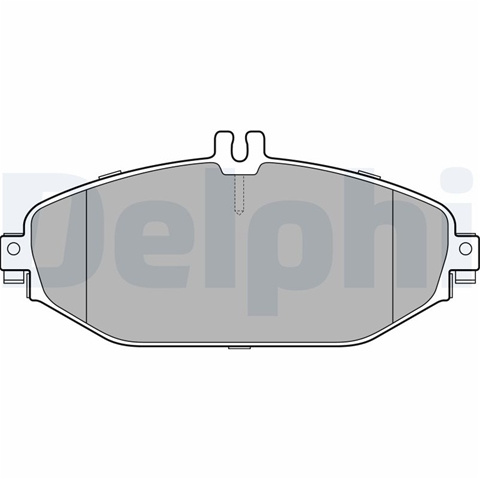 Set Placute Frana Delphi Mercedes-Benz LP3282