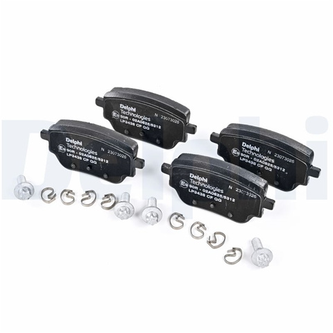 Set Placute Frana Delphi Mercedes-Benz LP3438