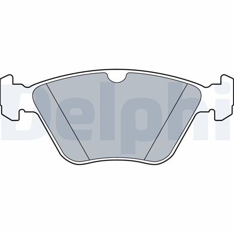 Set Placute Frana Delphi Mercedes-Benz LP3517