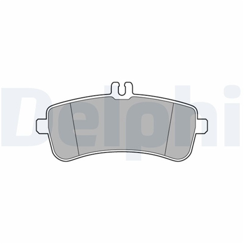 Set Placute Frana Delphi Mercedes-Benz LP3583