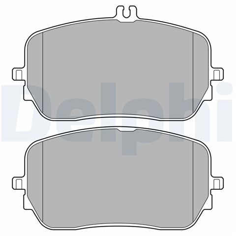 Set Placute Frana Delphi Mercedes-Benz LP3603