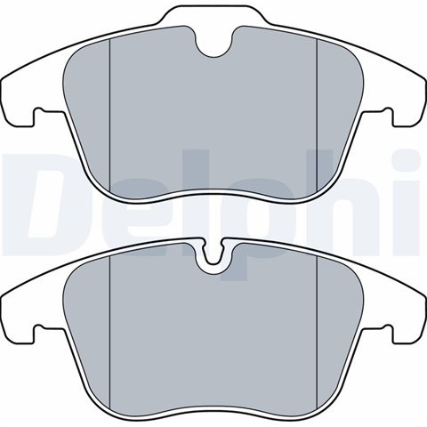 Set Placute Frana Delphi Peugeot LP3526