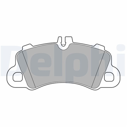 Set Placute Frana Delphi Porsche LP3639