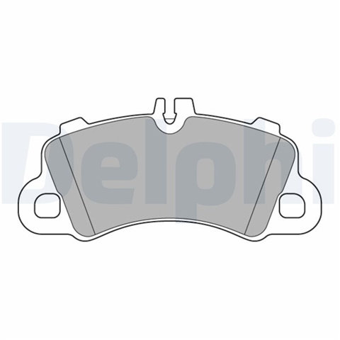 Set Placute Frana Delphi Porsche LP3639