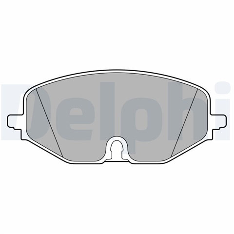 Set Placute Frana Delphi Seat LP3663
