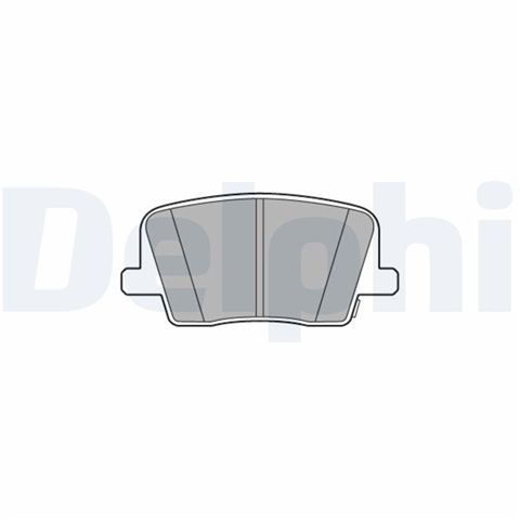Set Placute Frana Delphi Ssangyong LP3581